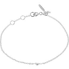 Drakenberg Sjölin Armband Drakenberg Sjölin Loving Heart Drop Bracelet - Silver