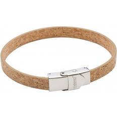 Fred Bennett Natural Cork Stainless Steel Clasp Bracelet B5373