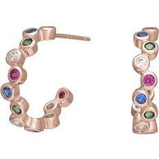 Nordahl Andersen Joanli Nor Damer stiftörhängen EzraNor i sterlingsilver 925 silverfärger med zirkonia – 345 232