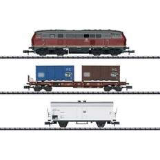 Treinrails Sets MiniTrix 11146 N Start packing goods train of DB