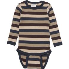 Minymo Rib Long Sleeved Bodysuit (112010)