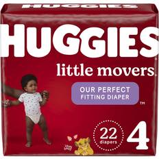 Diapers Huggies Little Movers Size 4 10-17kg 22pcs