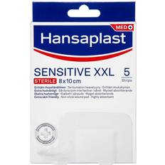 Laastarit Hansaplast Sensitive XXL 8X10cm 5 pcs