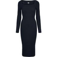 Bekleidung Urban Classics Knit Midi Dress - Schwarz