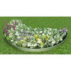 Fleksibel bedkant vidaXL Fleksibel Bedkant 100x14 cm Galvaniseret Stål 15 Stk