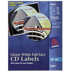 Avery label maker Avery 8944 Full Face CD Label Circle