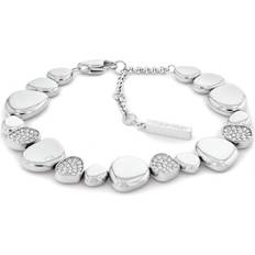 Kristal Armbanden Calvin Klein Fascinate Bracelet - Silver/Transparent