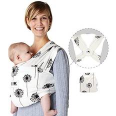 Baby K'tan Baby Carriers Baby K'tan Original Extra Large Wrap Carrier In Dandelion black Xlarge