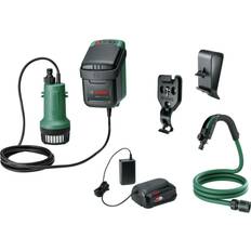 Grün Gartenpumpen Bosch GardenPump 18V-2000 Batteri included