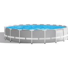 Piscines et Accessoires Intex GRE Piscine tubulaire ronde Prism Frame 6,10 x 1,32 m
