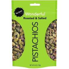 Vitamin D Nuts & Seeds Wonderful Roasted & Salted Shelled Pistachios 6oz 1