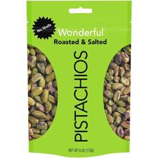 Nuts & Seeds Wonderful Roasted & Salted Shelled Pistachios 6oz 1pack