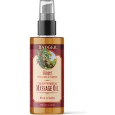 Produits de Massage et de Relaxation Badger Balm Ginger Deep Tissue Massage Oil 118 ml