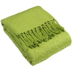 Riva Home Chiltern 127x180cm Throw Blankets Green