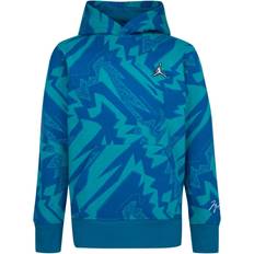 Boys nike hoodie Nike Boy's Jordan Essentials AOP Hoodie - French Blue