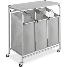 Whitmor 3 Rolling Laundry Sorter