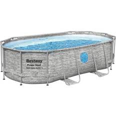 Bestway tillbehör Bestway Pool Power Steel med tillbehör 427x250x100 cm