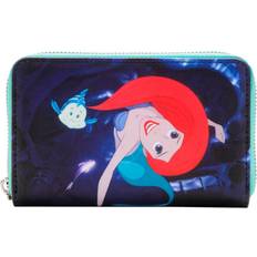 Loungefly The Little Mermaid Princess Scenes Zip Wallet