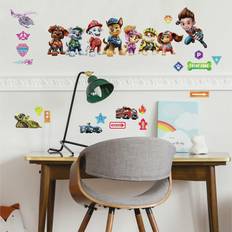 Paw Patrol Vægdekorationer Børneværelse RoomMates Paw Patrol Filmen The Movie Wallstickers