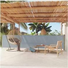 Polyester Side Awnings vidaXL Patio Retractable Side Awning