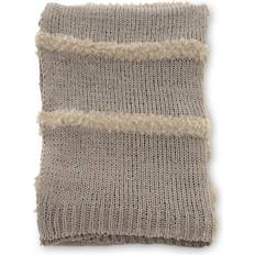 Venture Design Katleen Plaid Polyester/chenille/fake Tæppe Grå, Beige (170x130cm)