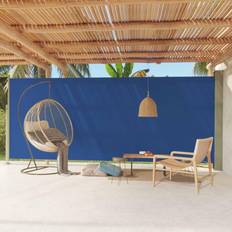 vidaXL Tenda Laterale Retrattile Per Patio 220x600 cm Blu