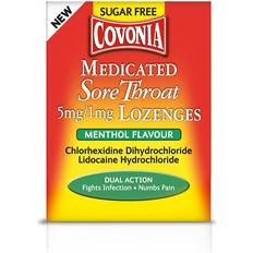 Medicines Covonia Medicated Sore Throat 5mg/1mg Lozenges
