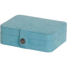 Blue Jewelry Storage Mele & Co Giana Plush Fabric Jewelry Box - Green