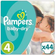 Pampers Diapers Pampers Baby Dry Nappies Size 4 9-14kg 44pcs