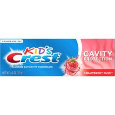 Dental Care Crest Kid's Cavity Protection Fluoride Toothpaste Strawberry Rush, 4.2