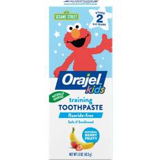 Orajel Elmo Fluoride-Free Training Toothpaste, Berry Fun, 1.5oz