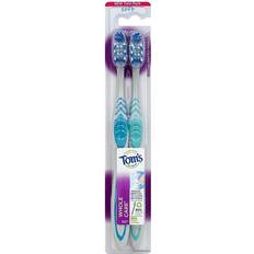 Toothbrushes Tom's of Maine Whole Care Bristled Toothbrushes, Twin Pack