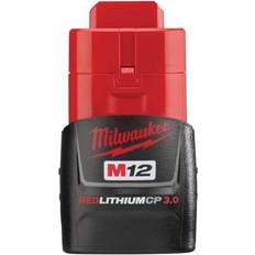 Milwaukee m12 batteries Milwaukee M12 Redlithium 3.0 Compact Battery Pack