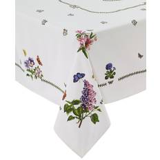 Portmeirion Botanic Garden 60" X 84" Oblong Tablecloth Tablecloth Multicolour, Green, White