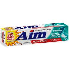 Dental Care Aim 5.5 Oz. Anticavity Fluoride Gel Whitening Fresh