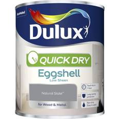 Dulux Wood Paints Dulux Quick Dry Eggshell Paint Wood Paint 0.75L