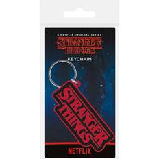 Pyramid International Stranger Things Rubber Keychain Logo 6
