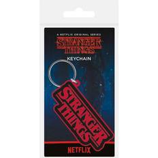 Pyramid International Stranger Things Rubber Nyckelring Logo 6