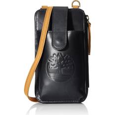 Handväska dam läder Timberland Dam läder telefon crossbody plånbok väska RFID läder axelväska, Svart (Altroz)