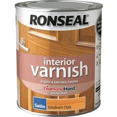 Ronseal 750ml Quick Dry Satin Interior Varnish Holzschutzmittel 0.75L
