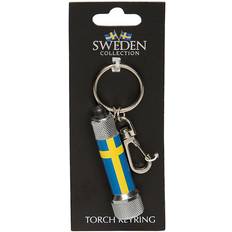 Souvenir Nøglering Lommelygte Sweden