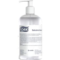 Tork Hånddesinfektion Tork gel Salubrin 911103 70% pumpeflaske 8stk 500ml