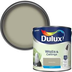 Dulux Matt Wall Paint Overtly Olive 2.5L