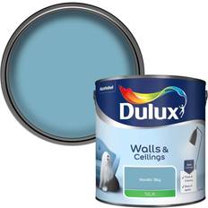 Dulux Blue - Silk Matte Paint Dulux Silk Wall Paint Nordic Sky 2.5L