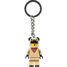 Fransk bulldog LEGO Stad fransk bulldog kille mini nyckelring nyckelring 854158