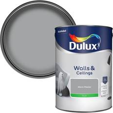 Dulux Standard Warm Pewter Silk Emulsion Paint Wall Paint Warm Pewter 5L