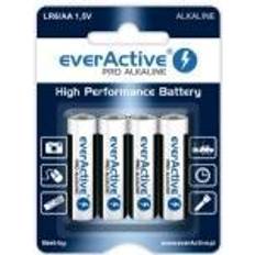 Alkaliska batterier Pro Alkaline Lr6 Aa Blisterkort 4 st