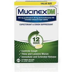 Chest congestion medicine Mucinex DM 12 hour Chest Congestion Medicine -Expectorant