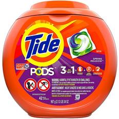 Tide Liquid Laundry Detergent Pacs Spring Meadow 42 Tablets