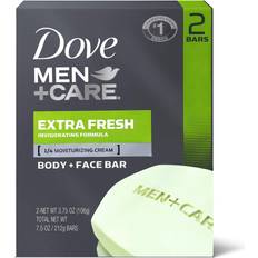 Toiletries Dove Men+Care Body and Face Bar to Clean and Hydrate Skin Extra Fresh Body Facial Cleanser Moisturizing